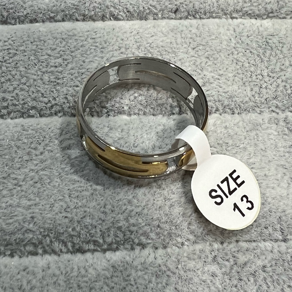 Stainless Steel Ring Size 13